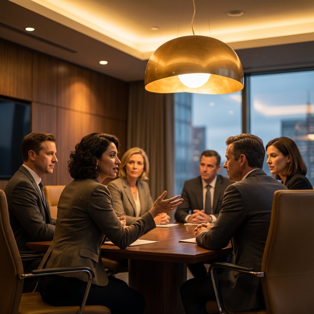 Grupo de Gestores em Reunião